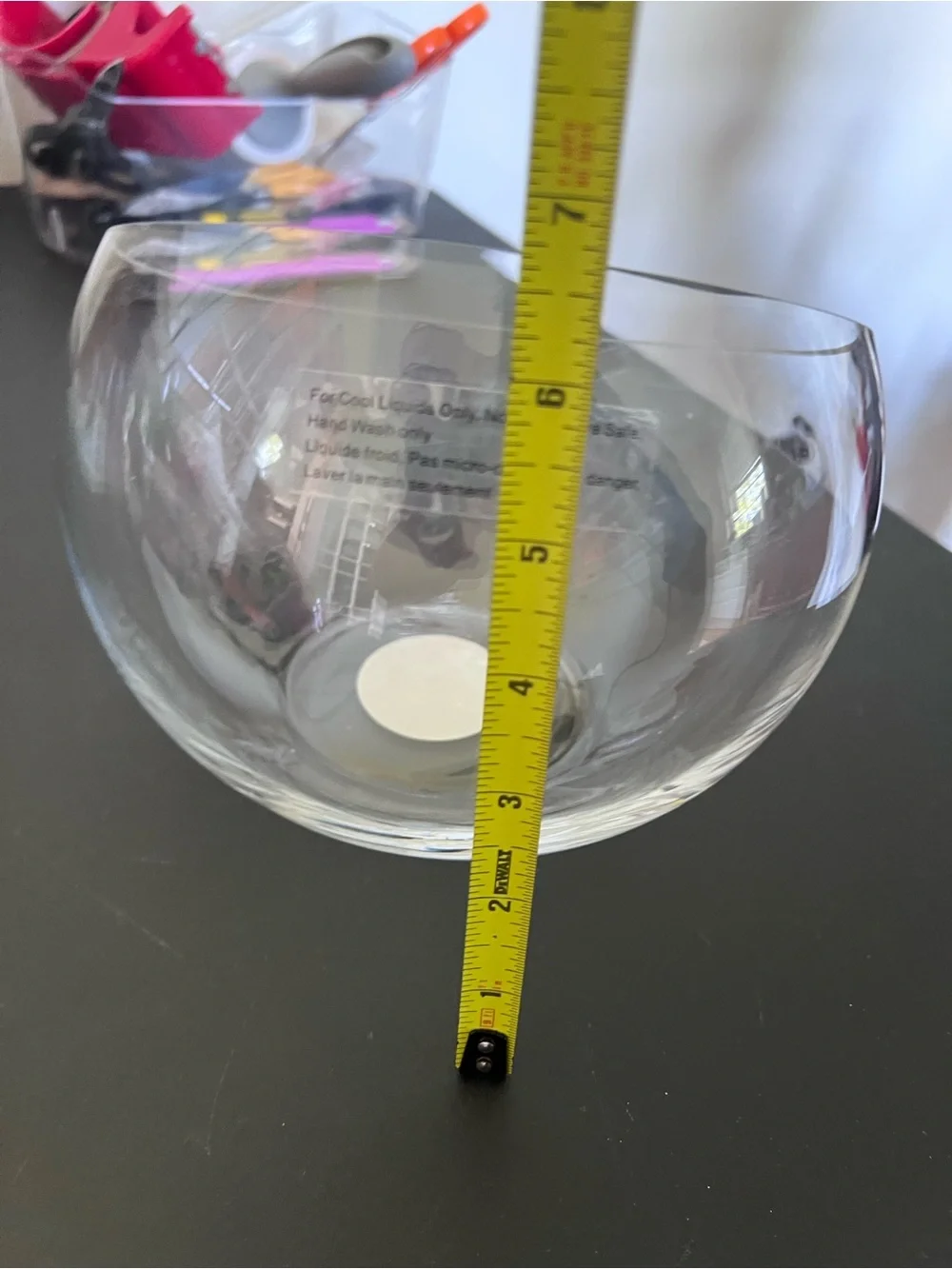 Ashland open face glass vase